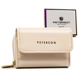 Elegante Damen Geldbörse aus lackiertem Öko-Leder – Peterson