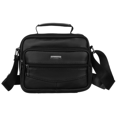 Herren Schultertasche aus echtem Leder – Rovicky
