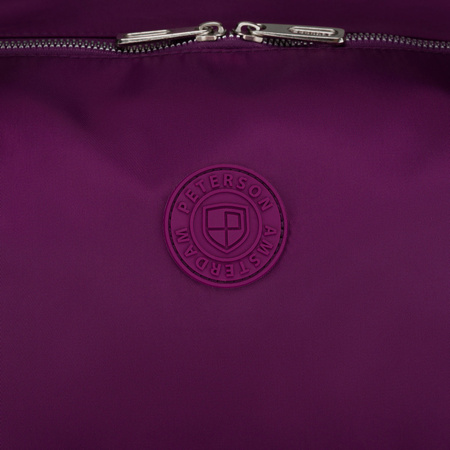 Sportliche Trainingstasche aus Polyester in Violett - Peterson