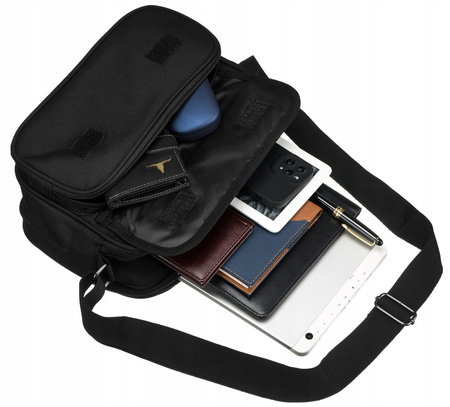 Herren City-Umhängetasche aus Polyester – Peterson