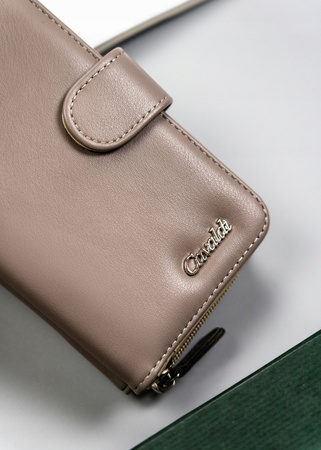 Große bequeme Damen Geldbörse aus Öko-Leder – 4U Cavaldi