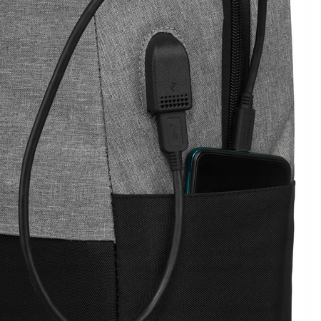 Großer Herren Rucksack aus Polyester mit Laptopfach – Peterson