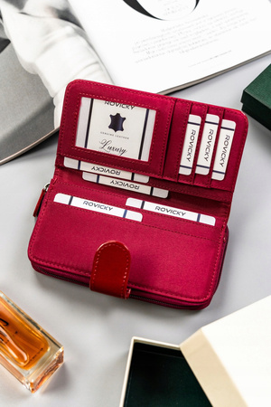 Große bequeme Damen Geldbörse aus Öko-Leder – 4U Cavaldi