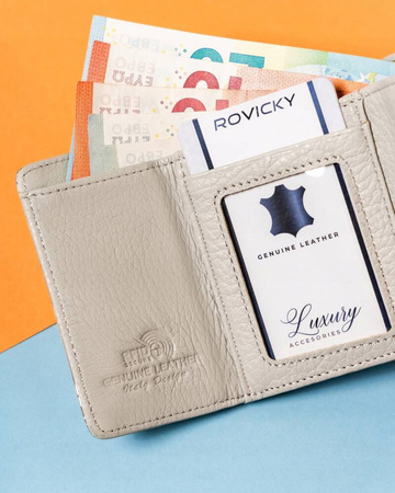 Elegantes Damen Portemonnaie mit Bügel- und Druckknopf – Lorenti