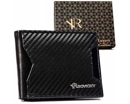 Herren Geldklammer aus echtem Leder – Rovicky