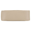 Städtische Damen-Handtasche mit Schultergurt in Beige aus Öko-Leder - Rovicky