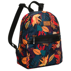 Damen City Rucksack mit Blumenmuster und verstellbaren Schultergurten – Rovicky
