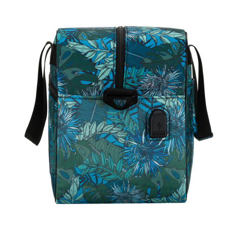 Geräumige Reisetasche mit einem abnehmbaren Gürtel und einer Außentasche mit Reißverschluss – Rovicky