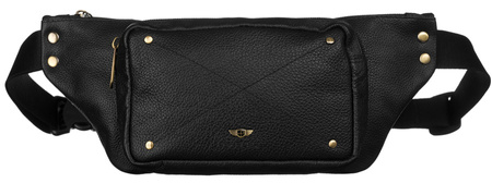 Leder Bauchtasche mit praktischem Fach – Peterson