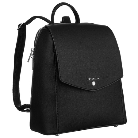 Stylisher Damen Rucksack mit Klappe – Peterson