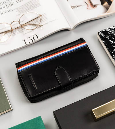 Damen Geldbörse Hochformat aus Echtleder – Peterson