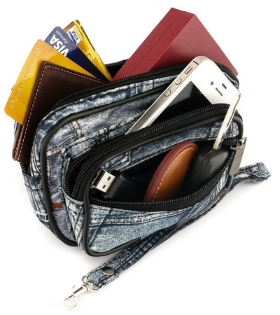 Praktische Herren Gürteltasche aus robustem Material – Loren