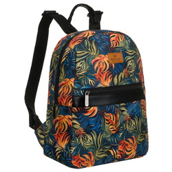 Gemusterter Damen City Rucksack mit verstellbaren Schultergurten – Rovicky