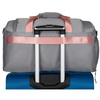 Wochenend-Reisetasche in Grau-Rosa mit Koffergurt – Peterson