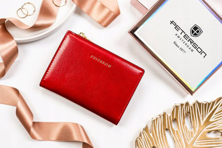 Kleine Damen Geldbörse aus Öko-Leder – Peterson