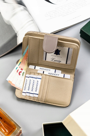 Große geräumige Damen Geldbörse aus Öko-Leder – 4U Cavaldi