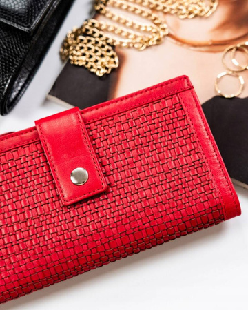 Große Damen Geldbörse aus Echtleder – Rovicky