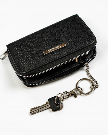 Mittlere Damen-Geldbörse aus Öko-Leder mit genarbter Textur – 4U Cavaldi