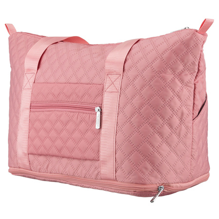 Trainings-Tasche aus Polyester in Rosa, aufgehängt an bequemen Griffen - Peterson