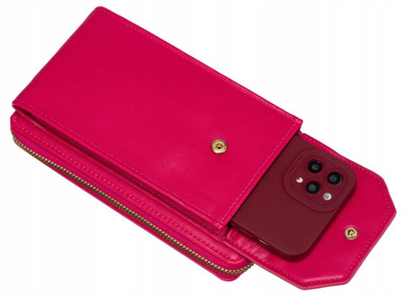 2-in-1 Handtasche-Geldbörse mit langem, abnehmbarem Riemen – 4U Cavaldi