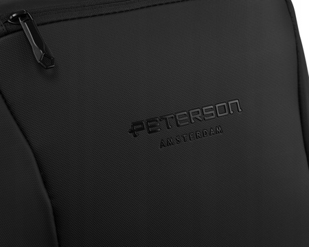 Großer Rucksack mit USB-Anschluss und Laptopfach – Peterson