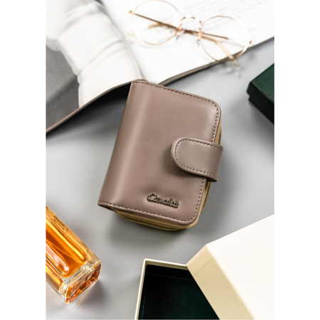Klassische geräumige Damen Geldbörse aus Öko-Leder – 4U Cavaldi