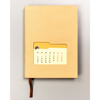 Beiger Notizblock mit festem Einband im B6-Format, bedruckt mit Punkten – Peterson