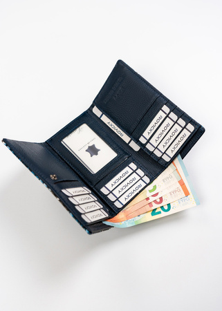 Damen Geldbörse aus Echtleder und Öko-Leder – 4U Cavaldi