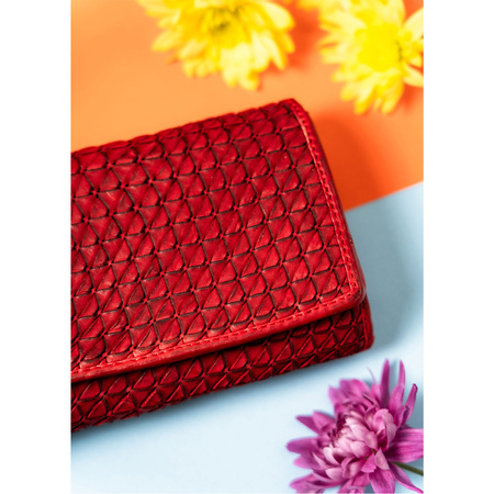 Moderne Damen Geldbörse mit Datenschutz – Rovicky