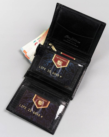 Große Herren Geldbörse ohne Verschluss – Peterson