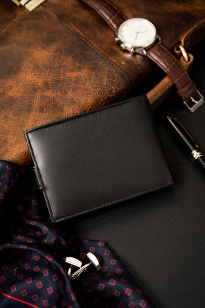 Große Herren Geldbörse aus Öko-Leder im Querformat – 4U Cavaldi