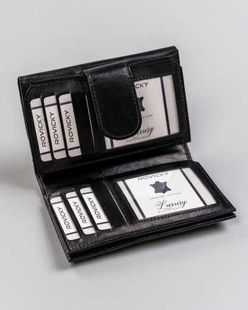 Elegante Damen Geldbörse aus Echtleder – Rovicky