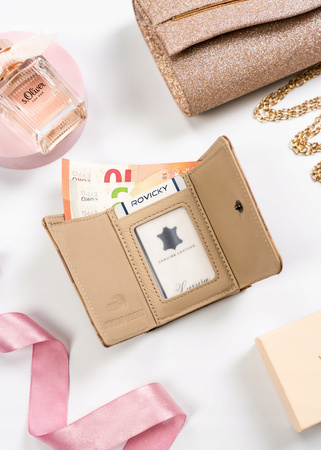 Klassische Damen Geldbörse aus Echt- und Öko-Leder – 4U Cavaldi