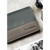 Graue Herren Geldbörse ohne äußeren Verschluss mit RFID-Schutz – Peterson