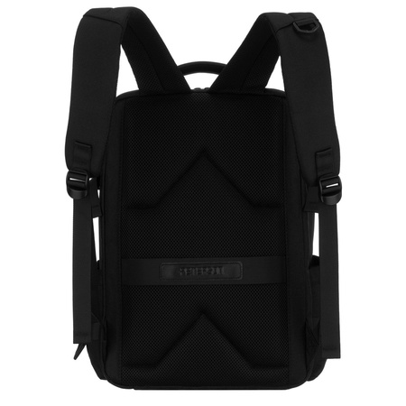 Reise-Rucksack aus Polyester in Schwarz mit Laptopfach - Peterson