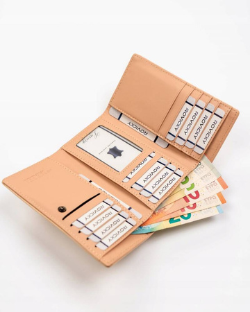 Damen-Geldbörse mittlerer Größe aus Öko-Leder – 4U Cavaldi