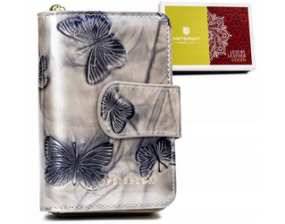 Vertikale Damen Geldbörse aus Leder – Peterson