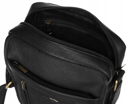 Herren Umhängetasche aus Echtleder – Peterson