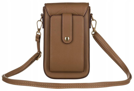 Mini Damen Umhängetasche-Portemonnaie aus Öko-Leder – Peterson