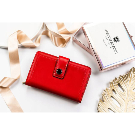 Stilvolles Geschenkset mit RFID-Portemonnaie, Schlüsselanhänger und Stift – Peterson