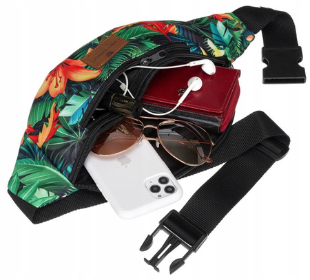 Geräumige Damen Gürteltasche aus Polyester – Peterson