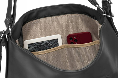 Geräumige Damentasche aus Öko-Leder – Rovicky