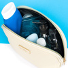 Praktische Reisekosmetiktasche mit goldenen Details – Peterson