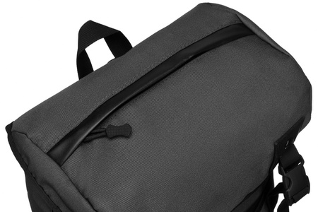 Zweifach unterteilter Laptop-Rucksack 15” in Grau – Peterson