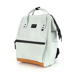 Geräumiger Damen Rucksack in Mintgrün mit Reißverschluss – Himawari