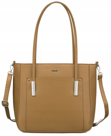 Klassischer Damen Shopper aus Öko-Leder – Rovicky