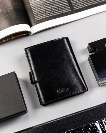 Große Herren Geldbörse mit Druckknopfverschluss – Peterson