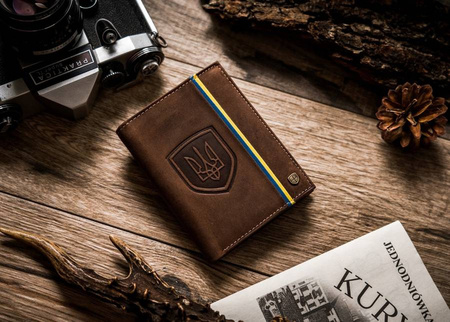 Herren Geldbörse aus Leder hochformat mit RFID-Schutz – Peterson