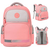 Rosa Schulrucksack aus atmungsaktivem Polyester – Peterson