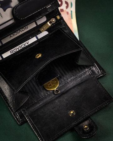 Große Herren Geldbörse aus Leder – Rovicky